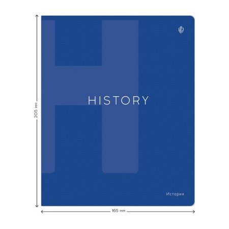 Тетрадь предметная 48л. Greenwich Line "Color theory" - История, пантонная печать, мат.ламинация, выб.УФ-лак, 70 г/м2 RE-EX48-40477