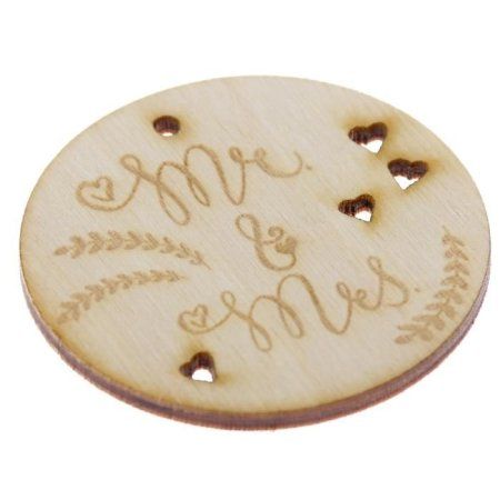 Шильдик для декора "Свадьба" 6 х 6 см 2742888