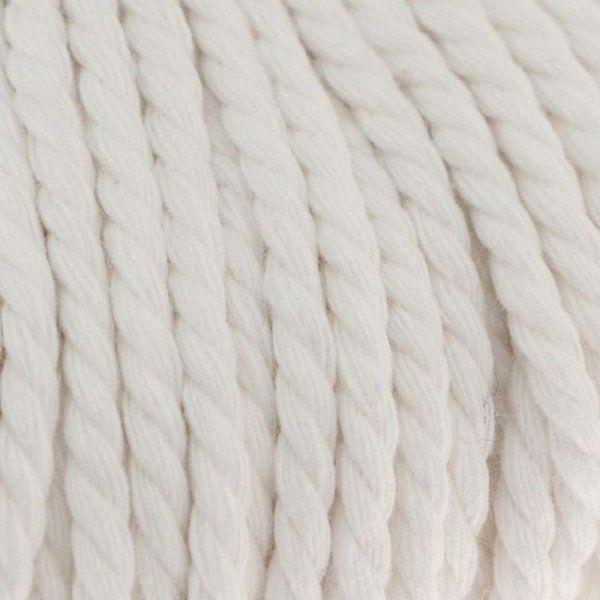 Пряжа ARACHNA Craft Mini 75% хлопок, 25% фибра 1 x 94.1 г 30.48 м №02 белый ARA-CRA-MIN-02