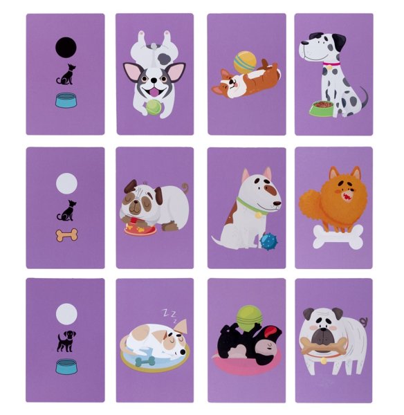 Настольная игра: "Где мой пёс?" в жестяной коробочке KOR-05794