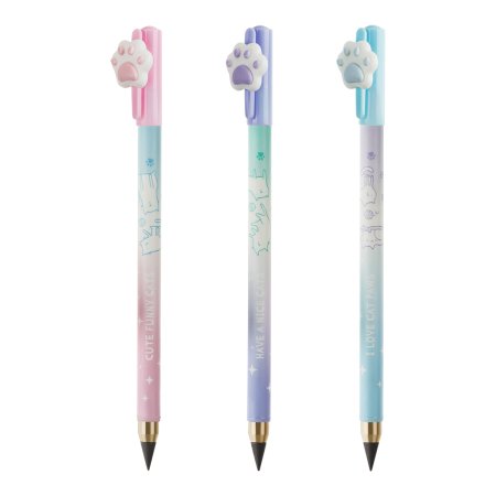 Карандаш ч/г MESHU "Sweet infinity" HB, с металлическим наконечником, ассорти, топпер, шоу-бокс RE-MS_63968