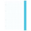 Сменный блок 120л. A4 BG, белый с цветными краями, пленка т/у, с вкладышем RE-СБ4ту120_ц_12355