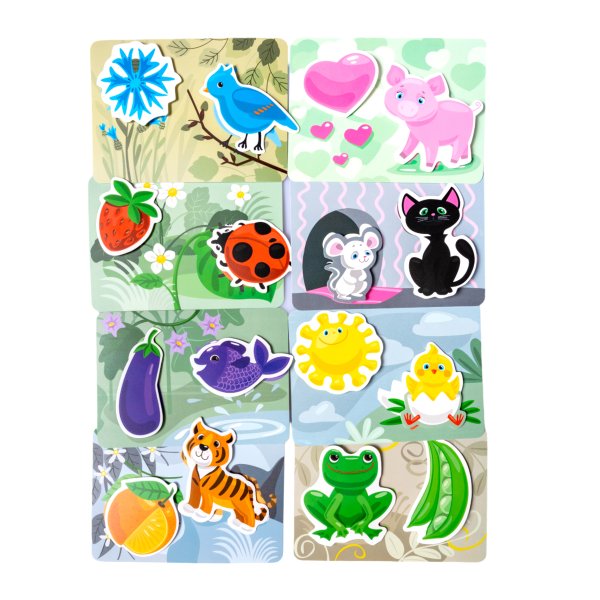 Игровой набор на липучках 10KOR PLASTIC "Цвета" 3+ KOR-02836