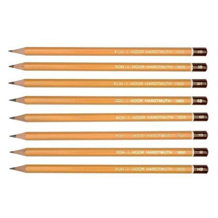 Карандаш ч/г KOH-I-NOOR "1500" заточенный 1 шт