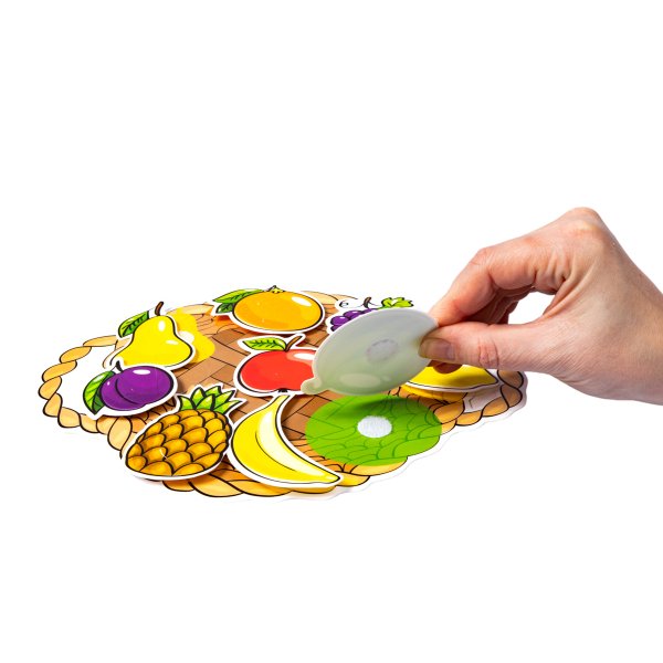 Игровой набор на липучках 10KOR PLASTIC "Фрукты и овощи" 3+ KOR-02865