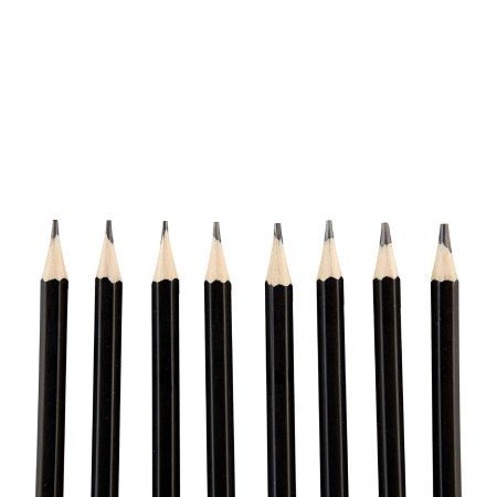 Набор чернографитных карандашей Стихия 8 шт в картонной упаковке MPST03007