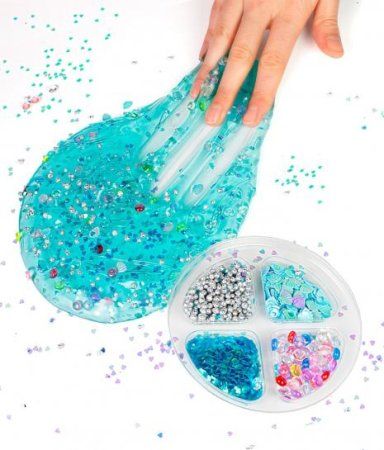 Игрушка в наборе из пластичных масс Slimer "Морской" 250 мл AS-SR003