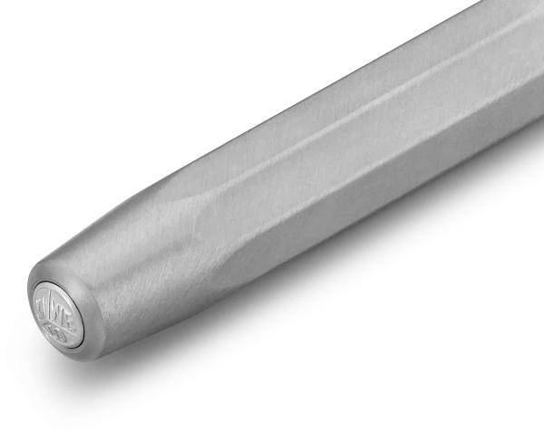 Ручка-роллер KAWECO STEEL Sport 0.7мм серебристый корпус  KAW-10001403