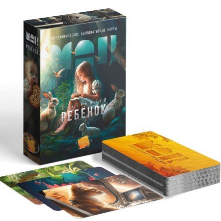 Метафорические ассоциативные карты "Внутренний ребёнок" 50 карт SIM-9596197