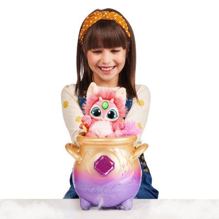 Мэджик Миксис Игровой набор интерактив Волшебный котел розовый. ТМ Magic Mixies ROS-39165