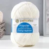 Пряжа Пехорская ПТ "Популярная" 50% шерсть, 50% акрил 1 х 100 г 133 ± 8 м №001 белый PEH-POP-001
