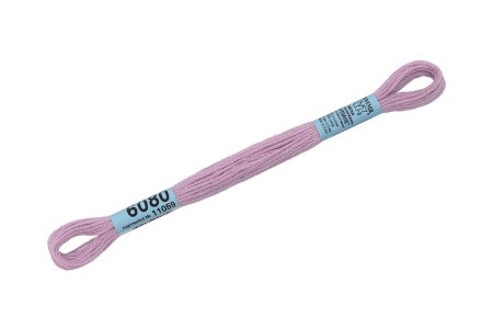 Нитки для вышивания GAMMA мулине (3173-6115) 8 м №6080 св.сиреневый MG-6080