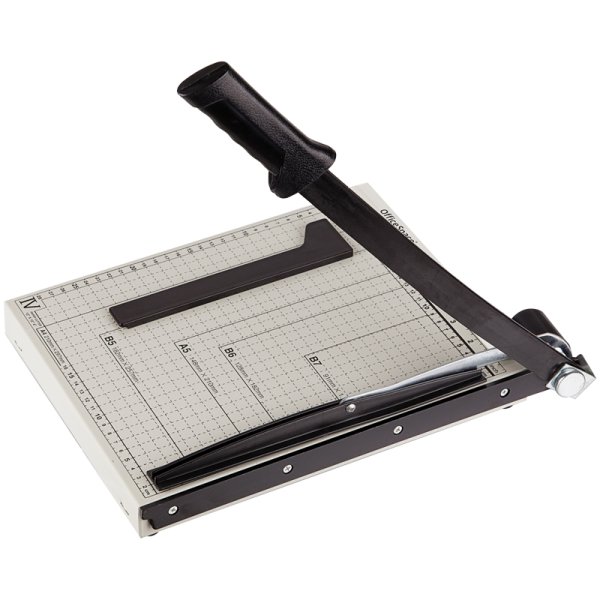 Резак сабельный A4 OfficeSpace "Officeblade" CS412, 300 мм до 12 л, металлическая станина RE-PC_26822