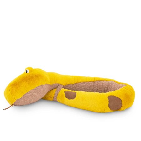 Мягкая игрушка ORANGE TOYS Питон жёлтый 145 см ORT-2528/145