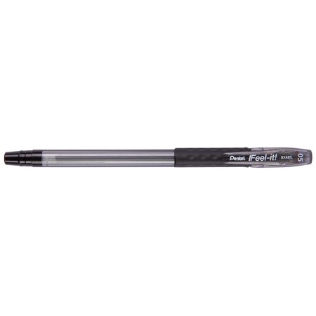 Ручка шариковая PENTEL Feel it! d 0.5 мм 1 шт, цвет чернил: черный BX485-A