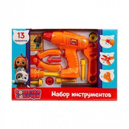 Кошечки-Собачки. Набор инструментов, 13 предметов ROS-38424