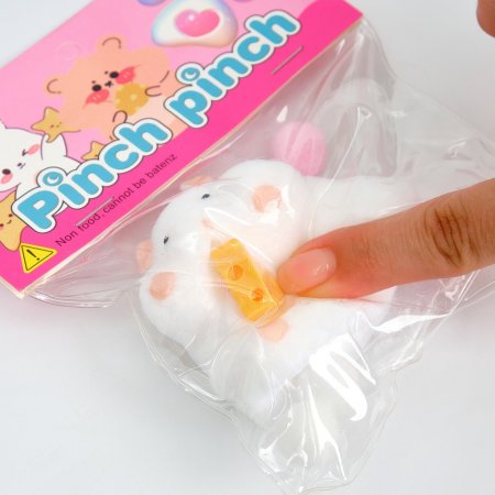 Мялка-антистресс "Хомяк с сыром" SIM-10880037