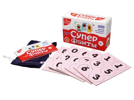 Настольная игра: Десятое Королевство Aктив time "Суперфанты" 600 заданий KOR-04307