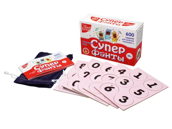 Настольная игра: Десятое Королевство Aктив time "Суперфанты" 600 заданий KOR-04307