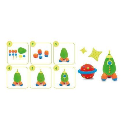 Набор массы для лепки MILAN Soft Dough Neon 5 цв x 142 г (неоновые цвета) ML-913505N Набор массы для лепки MILAN Soft Dough Neon 5 цв x 142 г (неоновые цвета) ML-913505N