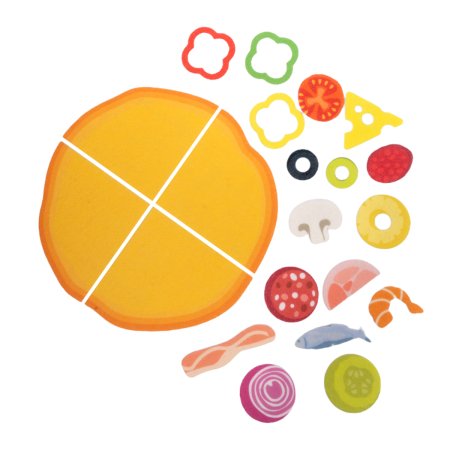 Игровой набор из фетра "Поварята. Готовим пиццу" KOR-04788