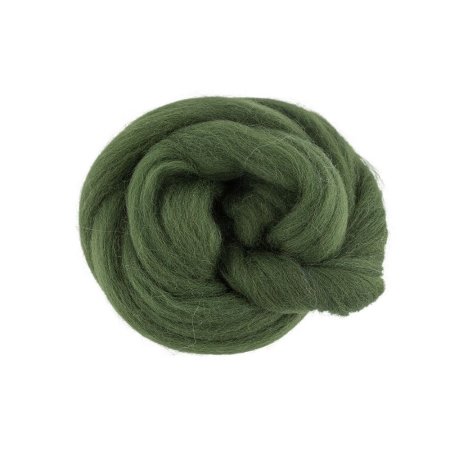 Шерсть для валяния GAMMA 100% мериносовая шерсть 50 г м.водоросли FY-050-1384