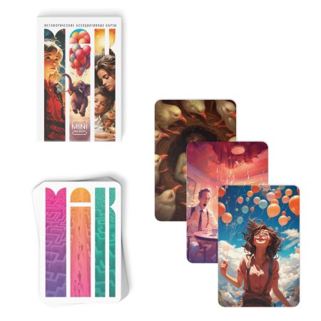 Метафорические ассоциативные карты "Универсальные" 50 карт (6 x 9 см), мини версия, 16+ SIM-10021179