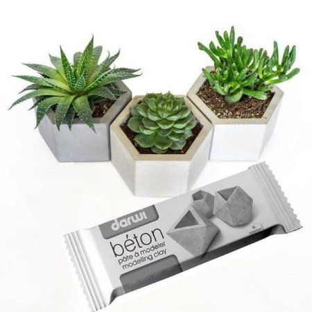 Масса самоотвердевающая DARWI Beton 1 кг серый RH-DA0821000000