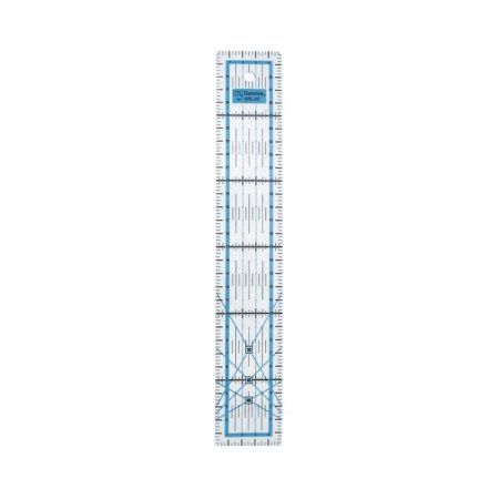 Линейка для пэчворка GAMMA пластик 5 x 30 см в пакете QRL-02