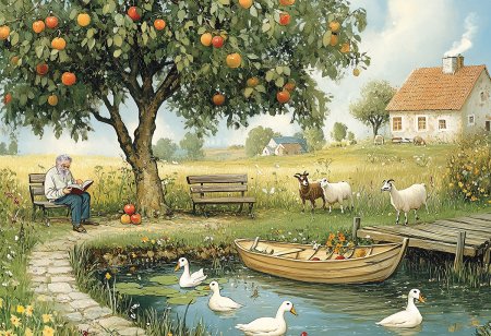 Пазл 500 элементов ФРЕЯ "В гостях у дедушки" PZL-500/66 Пазл 500 элементов ФРЕЯ "В гостях у дедушки" PZL-500/66