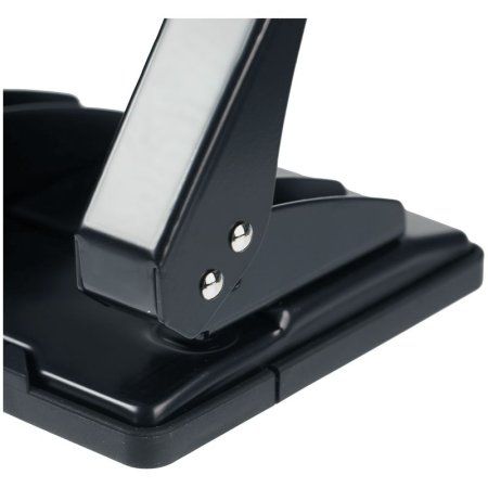 Дырокол Berlingo "Universal" 30 л, металлический, черный, с линейкой RE-DDm_30061