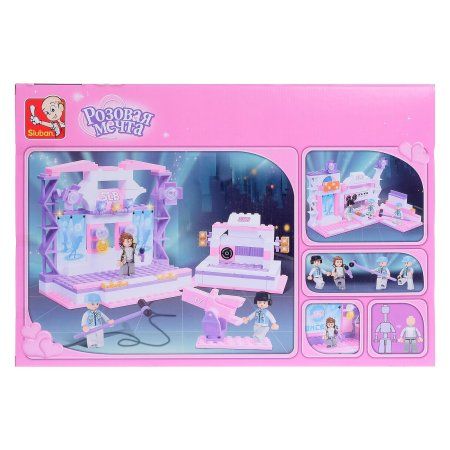 Конструктор Розовая мечта "Съемочная площадка" 369 деталей 407659