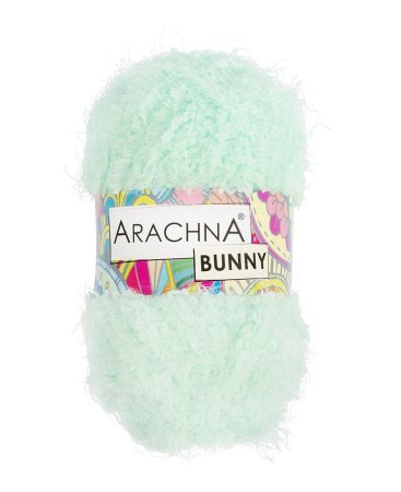 Пряжа ARACHNA Bunny 100% микрополиэстер 1 x 100 г 110 м №77 св.ментоловый ARA-BUN-77