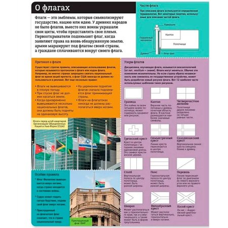 Книга: Детский атлас. Страны и флаги ROS-41859