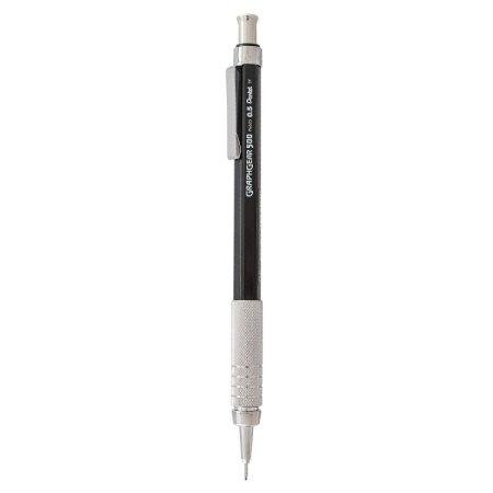 Карандаш PENTEL Graphgear 520 автоматический профессиональный 0.5 мм, черный корпус PG525-AX Карандаш PENTEL Graphgear 520 автоматический профессиональный 0.5 мм, черный корпус PG525-AX