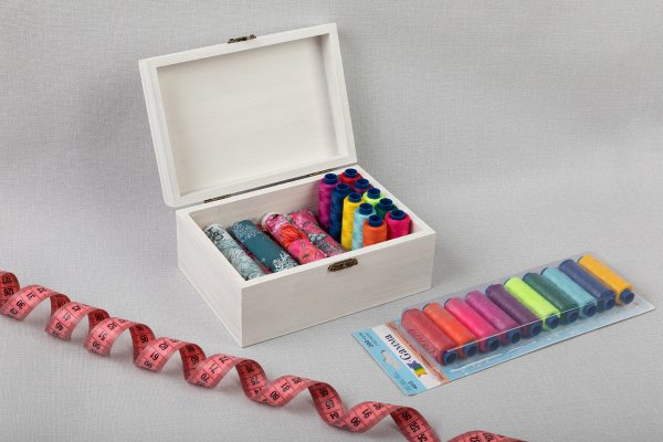 Швейные нитки 40/2 GAMMA ассорти полиэстер 10 шт 183 м 200 я Набор №11 ШН-40/2-11