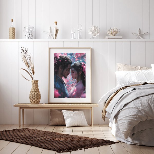 Пазл 1000 элементов ФРЕЯ "В объятиях цветущей весны" PZL-1000/74