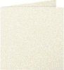 Заготовка для открытки сложенная CLAIREFONTAINE Pollen 135 x 135 мм 210 г/м2 1 шт, кремовый перламутровый RH-12886C