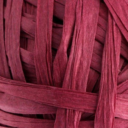 Пряжа ARACHNA Papyrus 100% целлюлоза 1 х 40 г ± 3 г 50 м ± 4 м №11 бордовый ARA-PAP-11