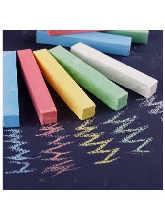 Мелки цветные для асфальта Мульти-Пульти "Енот в Австралии" 25 шт 5 цв пластиковое ведро RE-АМ_14462