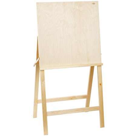 Мольберт напольный "Хлопушка" 60 x 60 x 120 см, со стаканчиками, сосна NP-МО-07