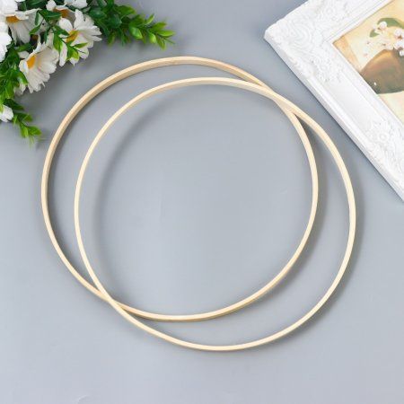 Кольцо бамбук для изготовления ловца снов d 23 см SIM-7098176