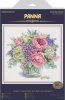 Набор для вышивания PANNA Золотая серия. Букет с пионами" 34.5 х 32 см C-7306