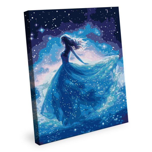 Набор для раскрашивания по номерам (со светодиодами) ФРЕЯ 50 х 40 см "Аврора" PNB/PLDD-382