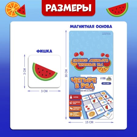 Настольная игра на логику "Четыре в ряд" SIM-5054536