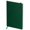 Записная книжка А6 80л. Greenwich Line "Classic. Olive" ЛАЙТ, кожзам, с резинкой, фактурное тиснение, блок в клетку RE-NA6_50596