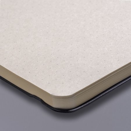 Блокнот для зарисовок ART CREATION 80 г/м2 21 x 29.7 см 80 л, в точку, твердая обложка, черная MP9314403M