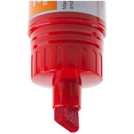 Маркер перманентный промышленный Line Plus "PER-2707" 7 мм, скошенный, красный RE-PER-2707-01