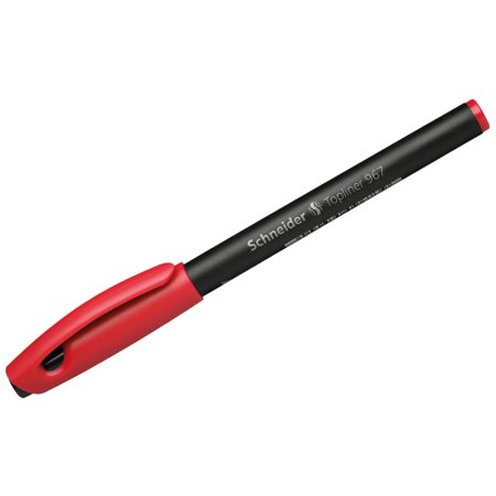 Ручка капиллярная Schneider "Topliner 967" красная, 0.4 мм RE-9672