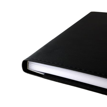 Блокнот-клатч для записей Стихия 80 г/м2, 14.2 x 20.5 см, 80 л, мягкая обложка, черный NP-ST04040